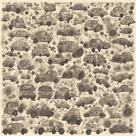 <lyco:Doodle_Sa_May :1.0> cars by doodle style