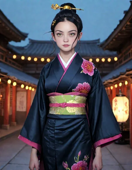 <lora:Dak1d3m0nXL_Pony_v1:1> dak1d3m0n, 1girl, yellow eyes, geishastyle,duble bun,black hair,makeup,hair stick,hair ornament,, blackformstyle, huge breasts, narrow waist, wasp waist, BREAK
cowboy shot, <lora:add-detail-xl:1> <lora:detailed_notrigger:1> <lora:For_Pony_v0.2:1> raw lighting, overexposed, harsh flash, dark room with bright light, BREAK, photo, shallow depth of field,vignette,highly detailed,high budget,bokeh,cinemascope,moody,epic,gorgeous,film grain,masterpiece,