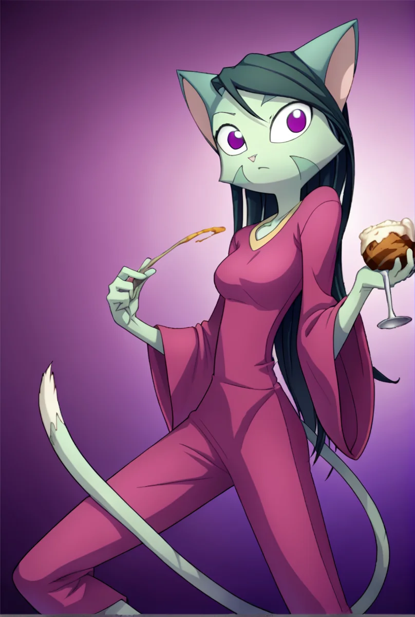score_9, score_8_up, score_7_up, source_anime, BREAK <lora:lilith_calah_Pony:0.8>,
lilith_calah, , 1girl, solo, animal ears, long hair, furry female, furry, tail, cat ears, holding, purple eyes
