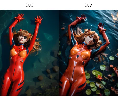 score_9, score_8_up, score_7_up, score_6_up, score_5_up, score_4_up, realistic
masterpiece, best quality, beautiful detailed shiny eyes, beautifully detailed skin, Depth of field, bokeh,highres, absurdres, ultradetailed,, lying down
ciloranko, 1girl,water, submerged, from above, reflection, absurdres, souryuu asuka langley, neon genesis evangelion, rebuild of evangelion, plugsuit, pilot suit, red bodysuit, black eye patch, black background, outdoors, ripples, arms up <lora:cfg_scale_boost:0.0>