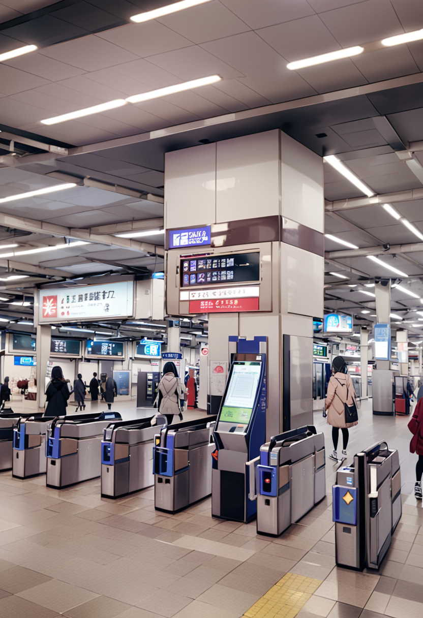 masterpiece, best quality, very aesthetic, absurdres,
umeda3F, automatic ticket gate, scenery, indoors, tiles, ceiling light, tile floor, ceiling
 <lora:umeda_st_3F_SDXL_V1:1>