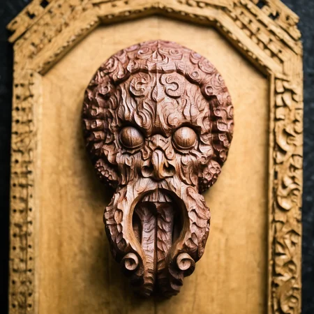 [human face,open mouth,screaming:(octopus,tentacles:1.5):0.3] of Woodcarving,
(drop shadow:1.1),ring bokeh,black room,blurry background,horror \(theme\),simple background
<lora:Woodcarving:0.8>
raw photo,film photo,film grain,
