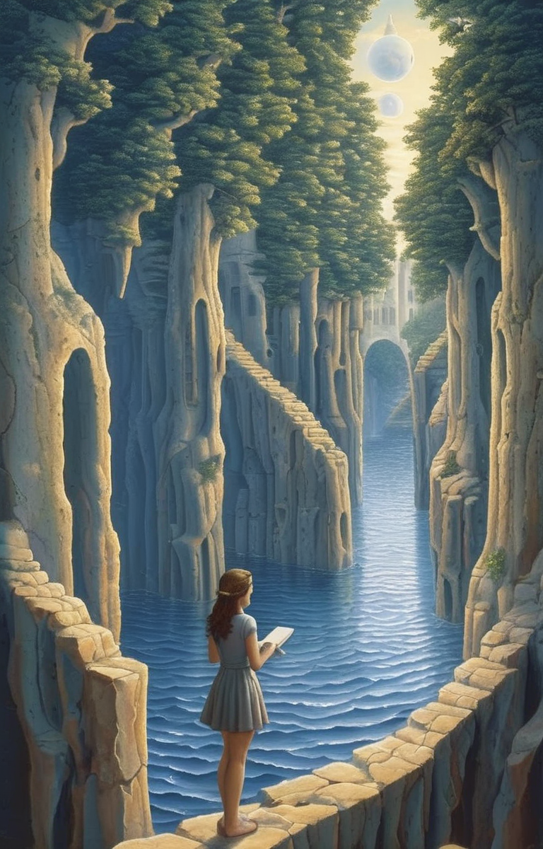 masterpiece,best quality,<lora:tbh277-sdxl:0.9>,illustration,style of Rob Gonsalves, tech genius teenage girl