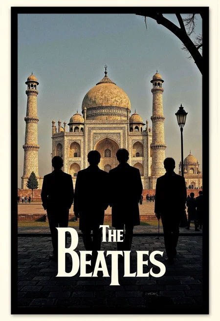 allposter, The beatles poster with taj mahal in background<lora:Flux.1_Turbo_Detailer.safetensors:0.75:0.75> <lora:FLUX_All_Posters.safetensors:0.7000000000000001:0.7000000000000001>