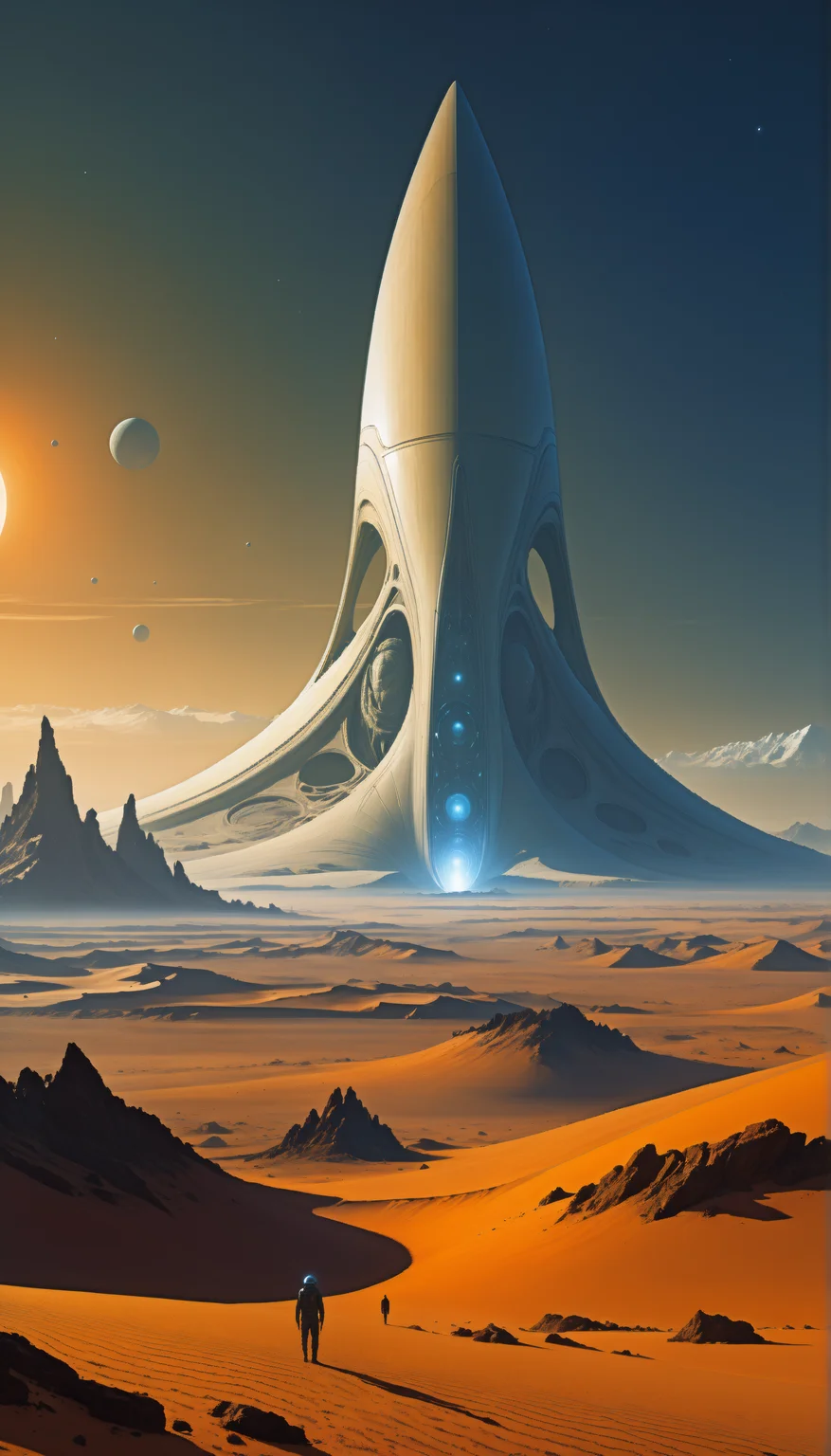 Alien landscape, moebius, crystal dynamics