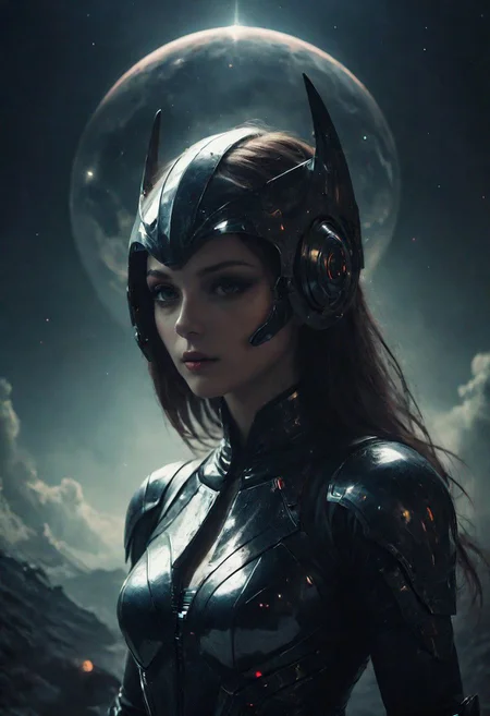 Face Closeup, dark Headshot, Fight stance, Busty soul knight woman, New space age discotheque, Standing in dynamic Action Shot with fists Up, infront of Spaceship window to colorful lunar Eclipse, nipslip,
atmospheric haze, Film grain, cinematic film still, highly detailed, high budget, cinemascope, moody, epic, OverallDetail, gorgeous, 2000s vintage RAW photo, photorealistic, candid camera, color graded cinematic, eye catchlights, atmospheric lighting, skin pores, imperfections, natural, shallow dof,