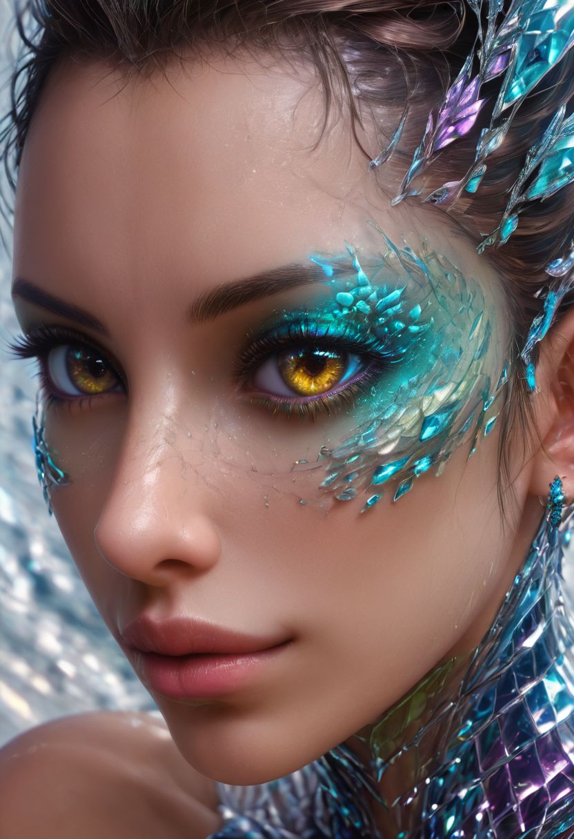 minimalism realistic photography, cyberpunk, sci-fi, close-up of a young and beautiful fairy girl and huge dragon, ride on huge dragon, ice dragons, blue dragon, strapless, rainbow color wing, shiny suit, realistic facial feature, surrounded by fiameflakes and drizzle, the world the cyberpunk city in the background of them, Bold epic color palette with strong contrasts,, score_9, score_8_up, score_7_up