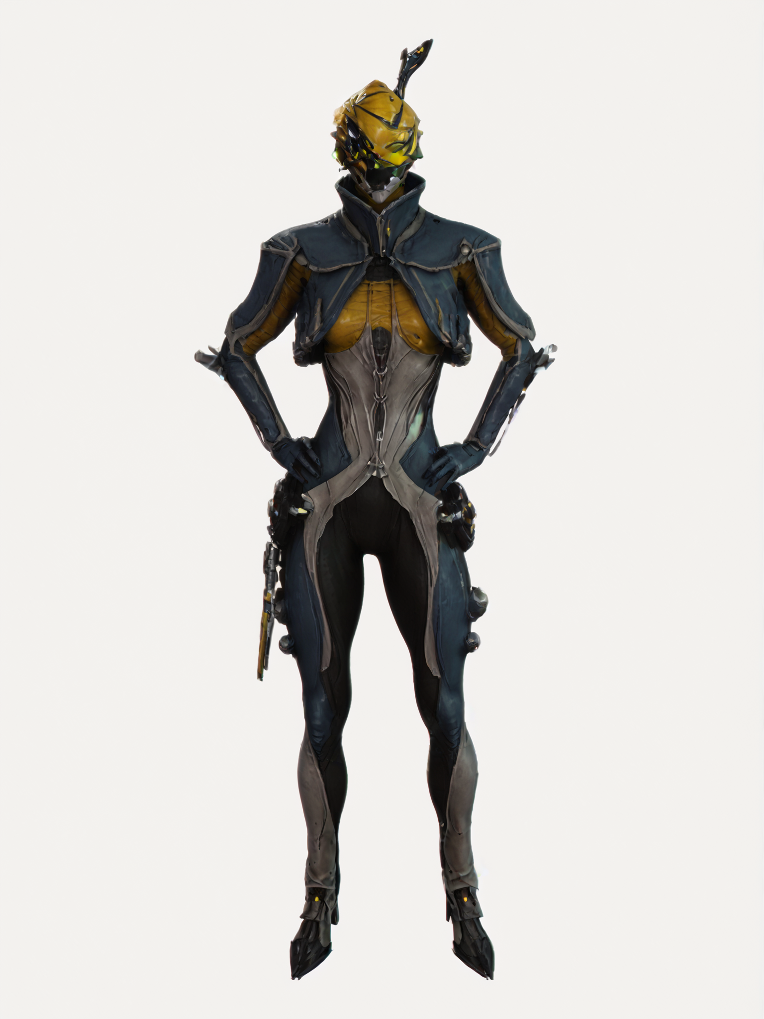 score_9, score_8_up, score_7_up, score_6_up, score_5_up, score_4_up, 3d, simple background, white background, full body, front view BREAK
<lora:MesaWF_PDXL_r1:0.8> mesawf, blue body, yellow mask, standing, looking at viewer, mouthless, hands on hips, standing