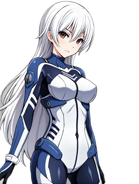 masterpiece, best quality,
<lora:harukakuramori.sdxl.v3:0.8> haruka kuramori,white hair,
1girl,solo,
long hair,
bodysuit,