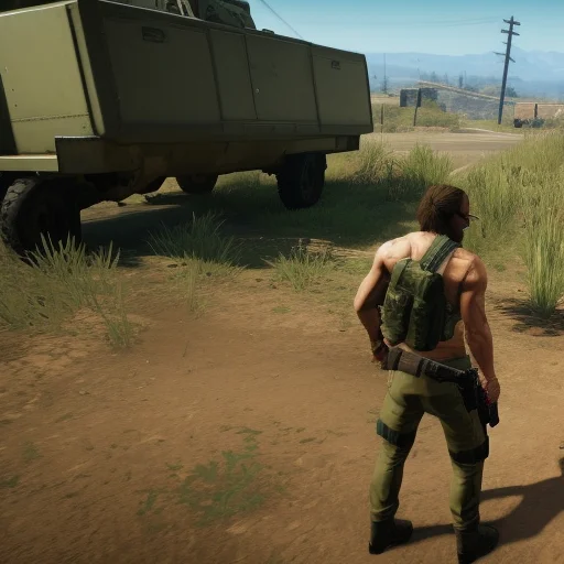 Metal Gear Solid V, gta5-artwork