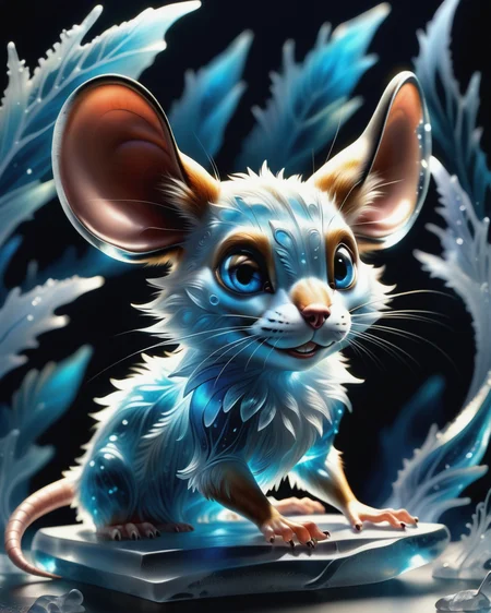score_9, score_8_up, score_7_up, intricate details, rating_safe,
<lora:BioIceCrystalsPONY:1>, 1boy(made out of Jed-Blmicry, bioluminiscence, translucent,
anthro furry, mouse,
full body, looking at the viewer, solo, smiling), detailed background, depth of field, subsurface scattering, 
<lora:ral-chrosc-clr:0.3>, ral-chrosc-clr,
<lora:xl_more_art-full_v1:0.3>,
<lora:add-detail-xl:0.3>