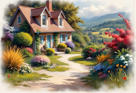 Tranquility enfolds pictorial postcard hamlet cocoon charming homes clustered vernacular dwell harmoniously blending built enviroment subtle nuances architectural antiquity lending authenticity venerability ambient storied locale refresh rusticity soothing scenes bucolic imagery provoke languid relaxed dreaming inward journeys meditative ponder heartfelt wistfulness beguiles contemplating inspirited ambiance surrounds reminiscent simpler bygone era untouched contemporary troubles..
art by Sophie Gengembre Anderson,
childhood, femininity, painting, portraits, rural-life, Victorian, female-artist,
digital artwork, Impressionism, impressionist painting, loose brushwork, light and shadow play, captures feeling over form, figure-studies, oil-painting, romanticism, painting, elegance, opulence,
beautiful, painterly, detailed, textural, artistic, aesthetic, intricate details, highly detailed, vivid, vibrant,
aidmamj6.1, Willem Haenraets mode, soft brushwork, pastel tones, dreamy atmosphere, elegant pose, romantic painting, impressionistic romanticism, ethereal atmosphere