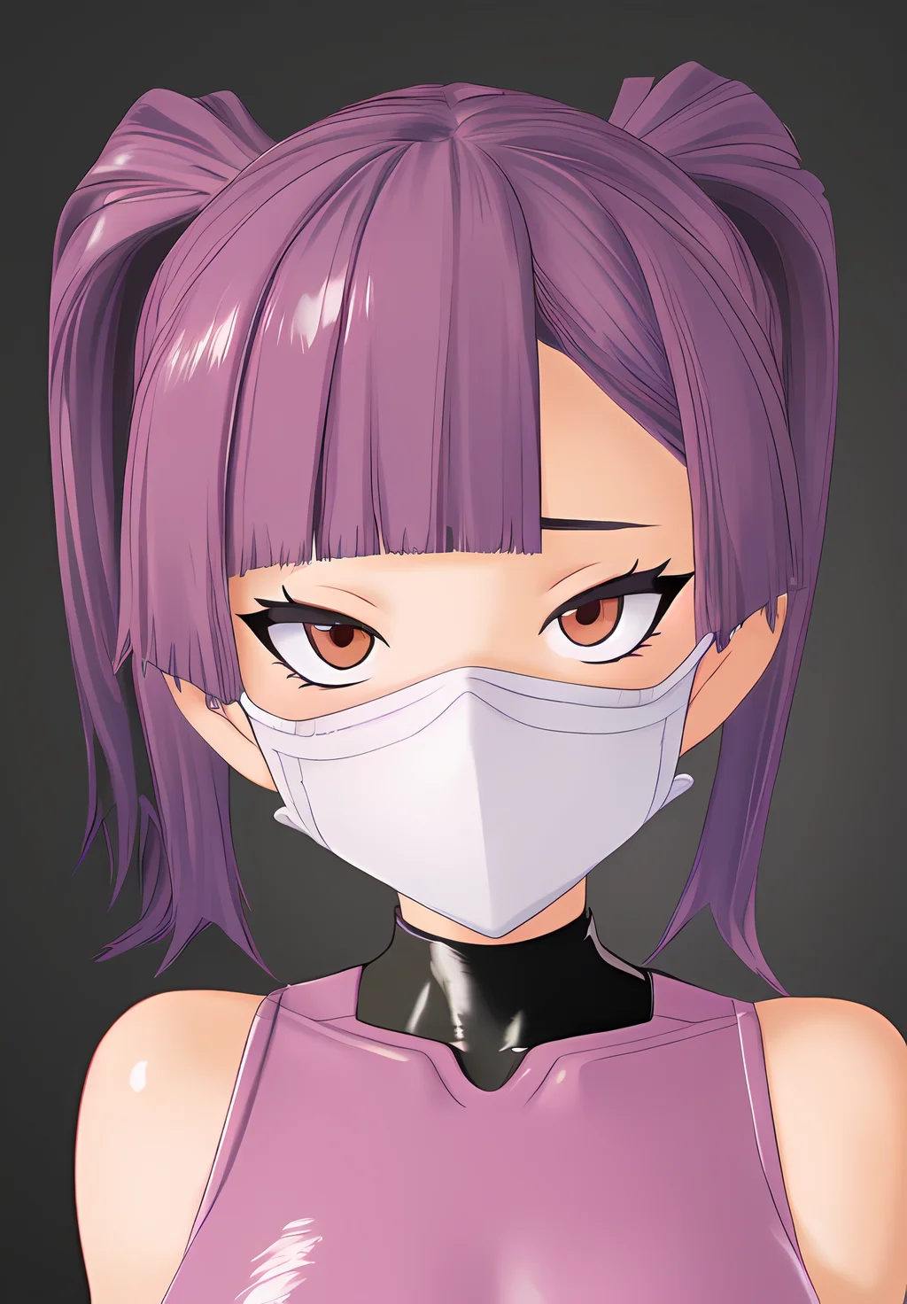 <lora:kunoichi_masako:0.8>, kunoichi_masako, 1girl, solo, ninja, face mask, (seductive, alluring, charming:1.3), (highly detailed, high quality:1.3)