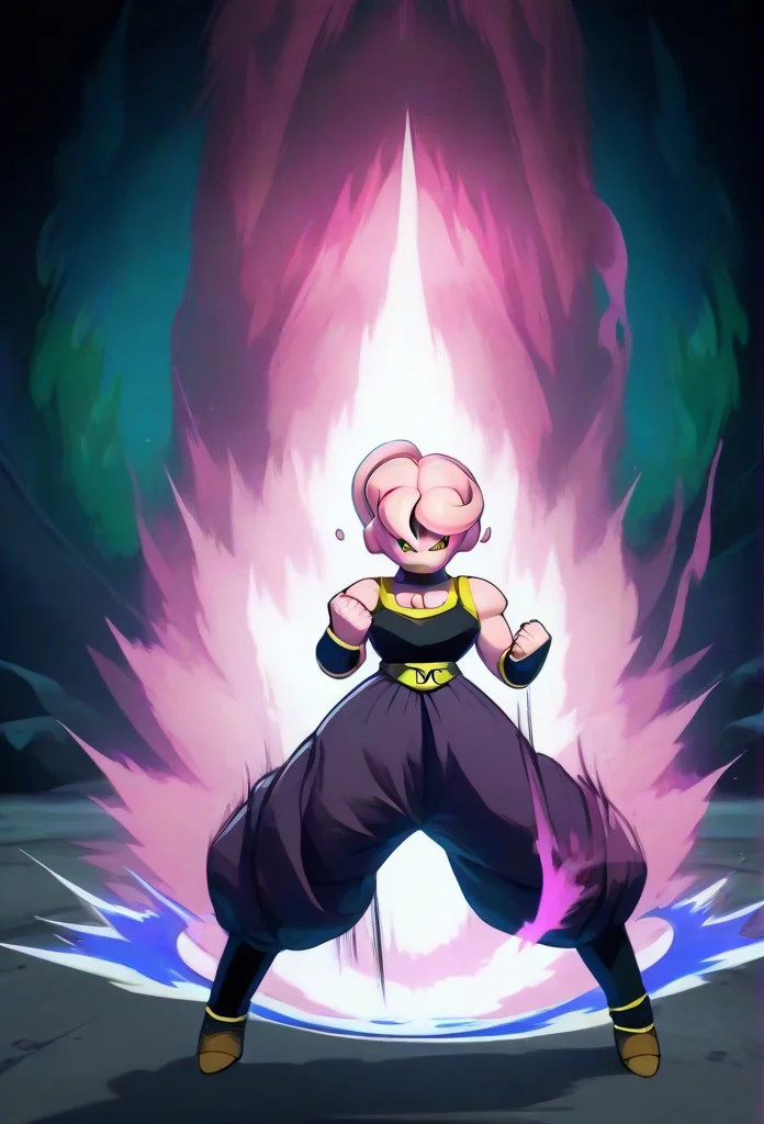 (1girl, solo, facing viewer, , score_9, score_8_up, score_7_up, Goth girl, Goth girl 1girl, Ki Charge, aura, fighting stance, white aura, red aura, blue aura, green aura, purple aura, pink aura, yellow aura, clenched hands, full body, (FMAJIN:1.3):1.3), zPDXL3 ,SimplePositiveXLv2, masterpiece, best quality, high res, illustration, extremely detailed, 8k, wallpaper
