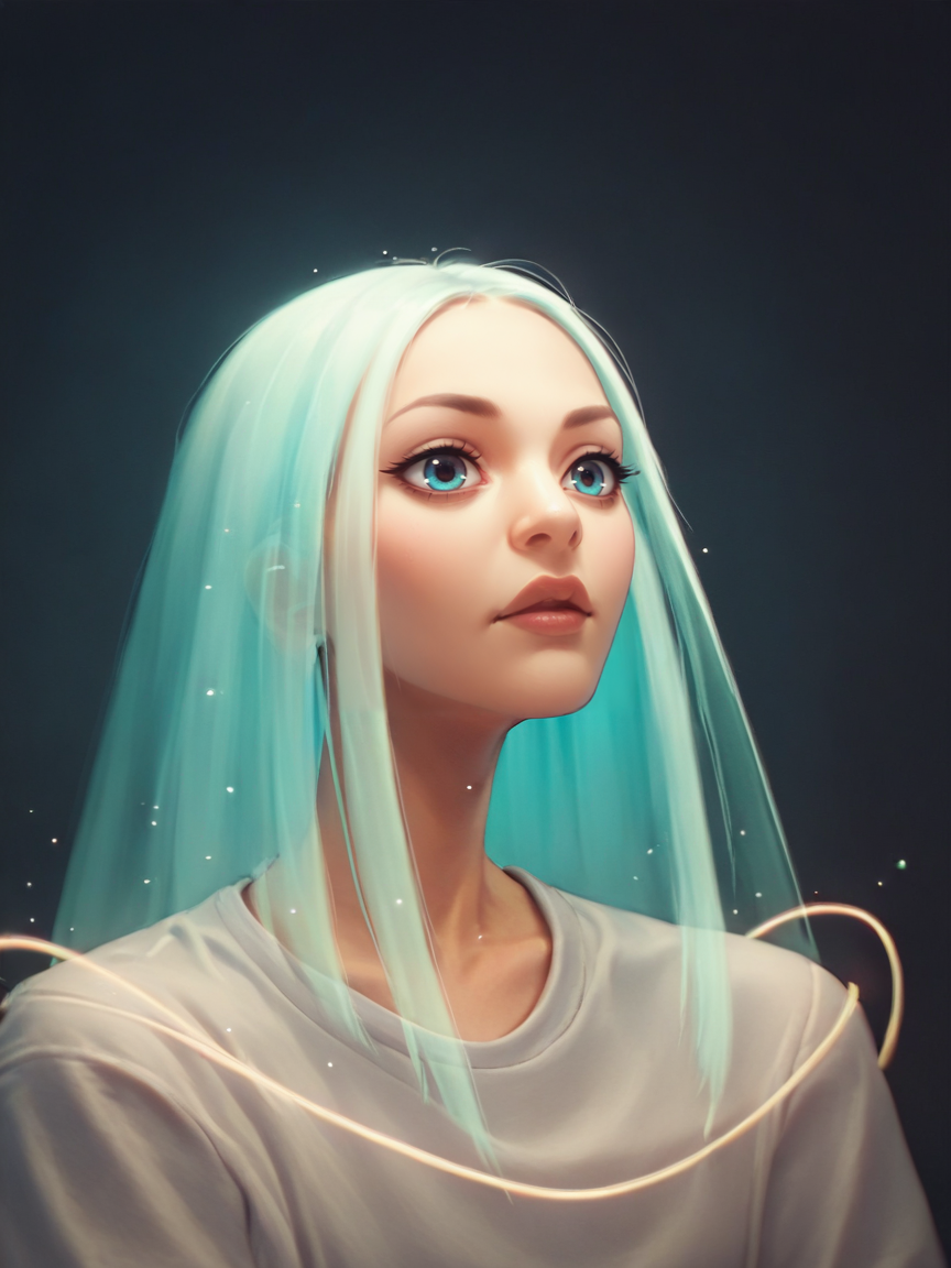 score_9, score_8_up, score_7_up, score_6_up, score_5_up, score_4_up, 1girl,  <lora:l1ghtp41ntXLP:0.77> l1ghtp41nt, portrait, neons, light, long exposure, glowing, illumination,