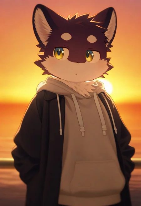 zuppu11, 1boy, solo, furry, cute, kemono, masterpiece, best quality