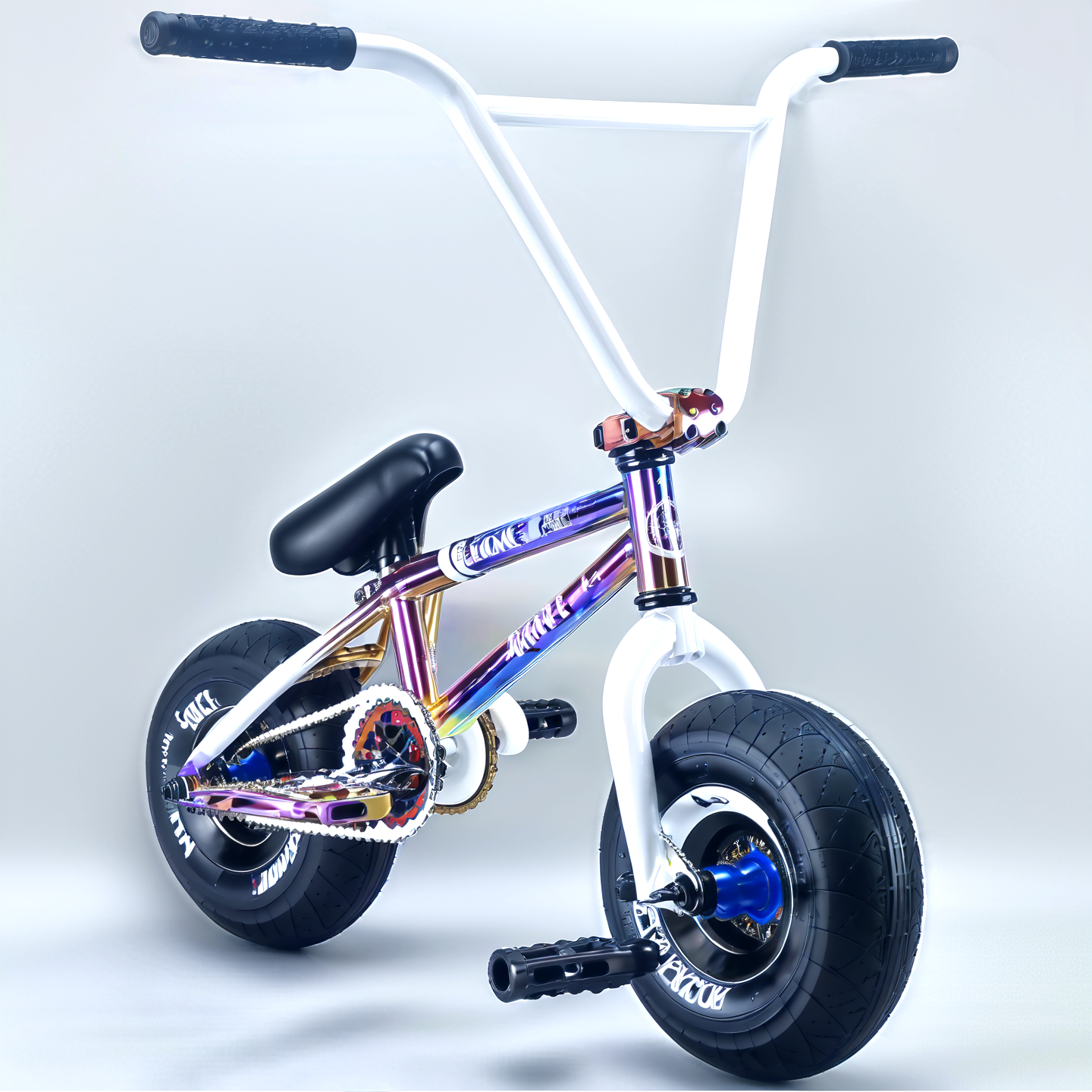 Luxury product style a mini bmx, product picture,, . Elegant, sophisticated, high-end, luxurious, professional, highly detailed