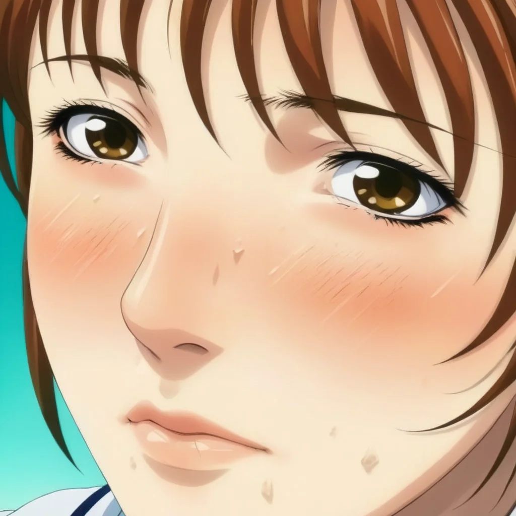 anime artwork of <lora:anime manga girl style:1.2>
a close up of a young innocent looking woman with freckles on her face anime manga girl style, anime style, key visual, vibrant, studio anime, highly detailed