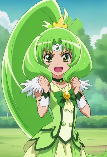 detailed background, shiny skin, <lora:curemarch.pony:1>, curemarch,, , ,,,,,,anime coloring, anime screencap, 1girl,Solo ,, anime,,,,official art, Uncensored ,Unedited ,,,,