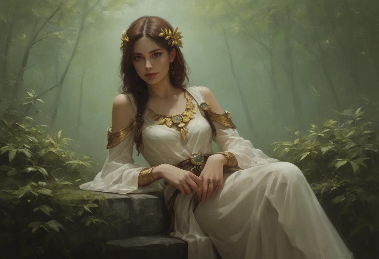 score_9, score_8_up, score_7_up, score_6_up, score_5_up, score_4_up, BREAK d4rk01l,beautiful Greek goddess ,female hunter, hunters gear, resting by a tree in a forest, supermodel , slim, ab_crack, linea alba, teardrop breasts, quiver, bow,golden Laurel gold, wearing a short white tunic ,pleased, confident, jewelry,animals
<lora:d4rk01lXLP:0.55>