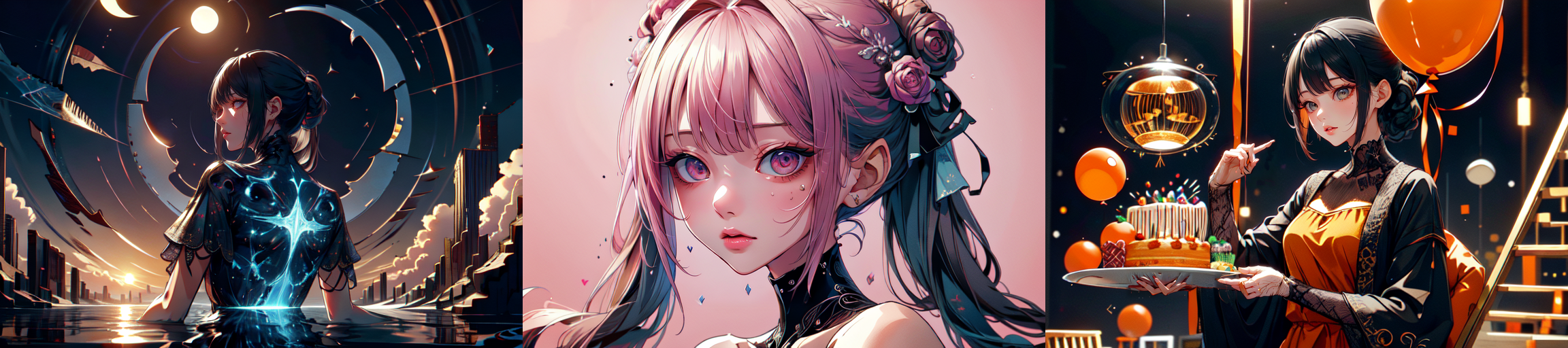 highly insanely detailed, masterpiece, top quality, best quality, highres, 4k, 8k, RAW photo, (very aesthetic, beautiful and aesthetic), 
__lazy-wildcards/subject/style-elem/code_style/prompts__, 
<lora:CodeStyle (half generic class)_564920:1>, 
(1girl:1.3), 1other, 
__lazy-wildcards/dataset/background__,âââ