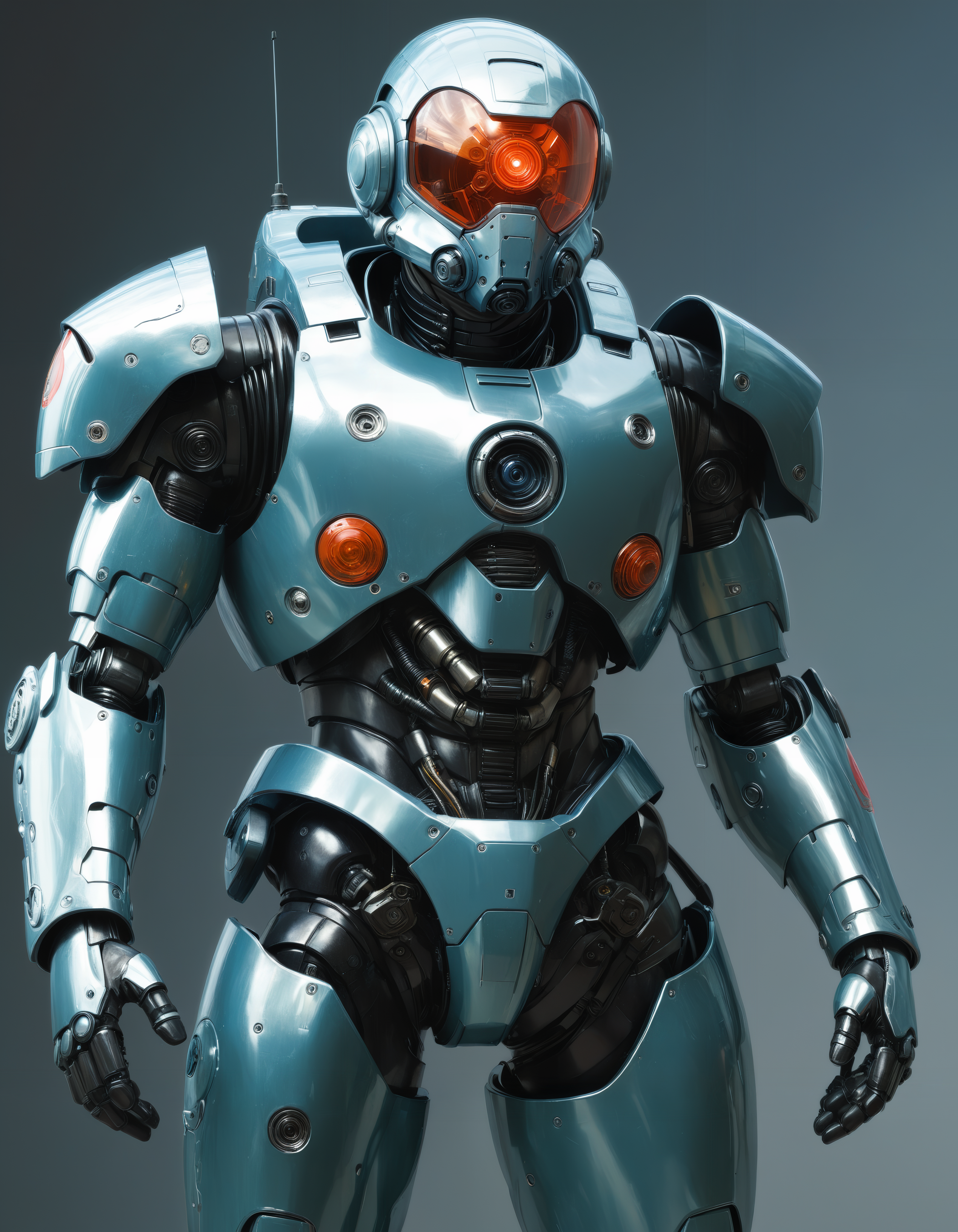 by Aaron Jasinski and Studio Ghibli, hyper realistic medium full shot photo of  a (cybernetically enhanced soldier in a sleek, futuristic armor, wielding an advanced energy weapon:1.1),  (advanced , gargantuan , masterful:1.4), poster art, bold lines, hyper detailed, award winning,  dark limited color palette, high contrast, depth of field, (intricate details, masterpiece, best quality:1.4)
reflecting light,  looking at viewer, dynamic pose, wide angle panoramic view,
<lora:add-detail-xl:0.5> <lora:xl_more_art-full_v1:0.5> <lora:looking_at_viewer:2>