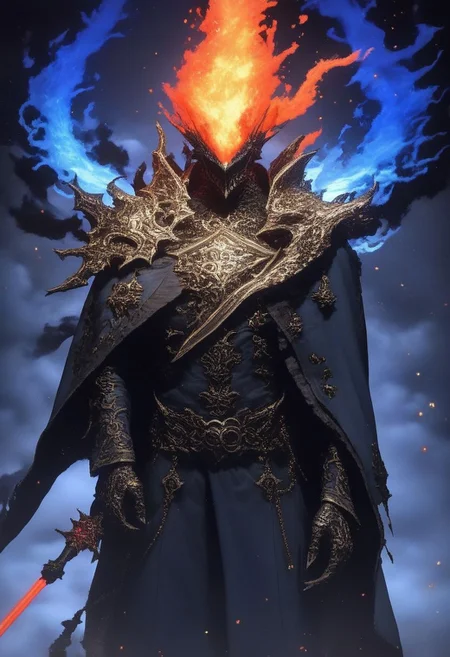 score_9, score_8_up, image of blue fire elemental, highly detailed, professional 3d, rendered in rendermen, transparent blueflame, fantastic realism, realistic, real, source_anime, rating_safe