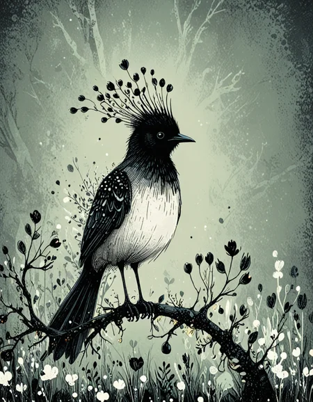 lyrebird novuschroma style <lora:144_novuschromaSXL_a6:1>, <lora:sdxl_lightning_8step_lora:1>