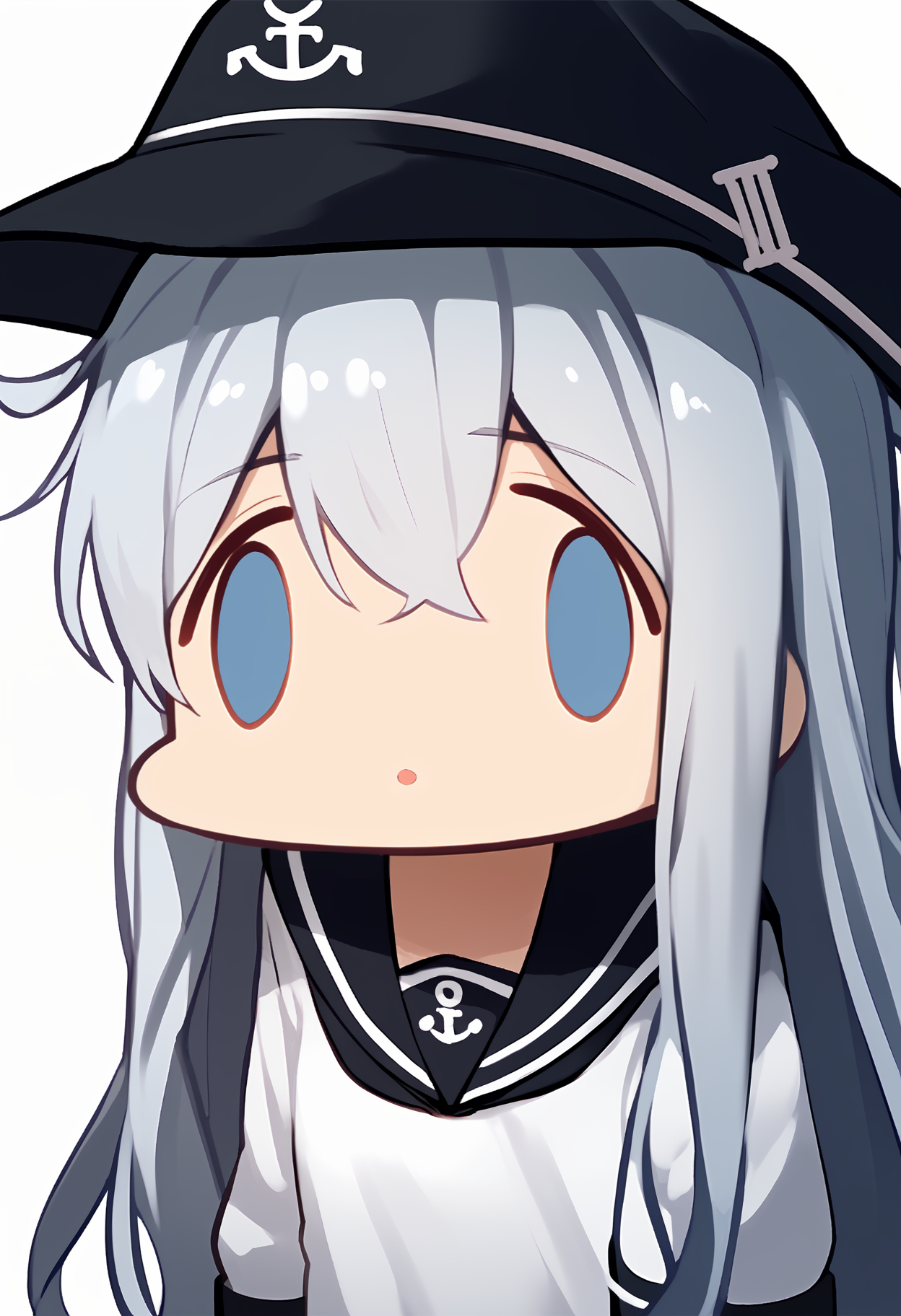 score_9, score_7_up, facefx, empty eyes, open mouth, chibi, meme, solo, portrait, hibikikc, long hair, grey hair, blue eyes, hibikioutfitkc, serafuku, black hat
<segment:yolo-AnzhcFaceseg640v2y8n.pt,0.3,0.3>