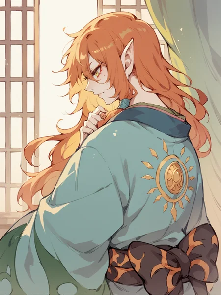 score_9, score_8_up, score_7_up, score_6_up,  <lora:m0n0n0k3XLP:1> m0n0n0k3, 1girl, orange hair,