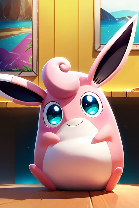 score_9, score_8_up, score_8, BREAK, , ,,, zzWigglytuff, pokemon (creature), no humans, ,<lora:Wigglytuff_Pokemon_PDXL:1.0>, ,,, , BREAK, looking at viewer, ,,, smile, upper body, leaning forward, head tilt, ,,, embedding:zPDXL, Expressiveh, ,,, <lora:theButcherXPDXL:0.8>, <lora:CatalystStylePDXL:0.6>, <lora:SDXLFaeTastic2400:0.5>, <lora:Expressive_H-000001:0.4>,