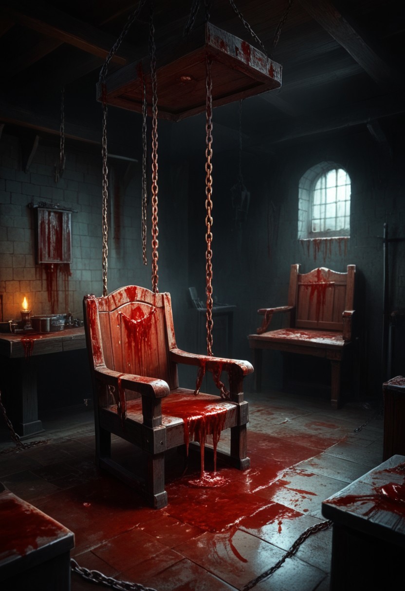 (((score_9, score_8_up, score_7_up, indoors, underground, darkness, best view)))
, 
((( Inqchamb, blood, chain, no humans, indoors, scenery, chair,)))
,
((( )))
,
((( )))
,
((( )))
,
((( ))) 
,
(((  )))
,
(((  )))
,
((( )))
,
()