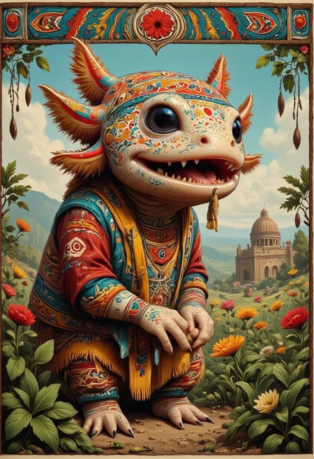Aztec axolotl