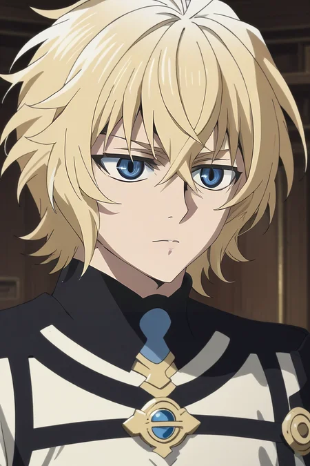 score_9, score_8_up, score_7_up, source_anime, , anime screencap, , official style, , upper body, , 1boy, solo, male focus, <lora:mikaela_hyakuya_pony:0.94>, mikaela_hyakuya, blonde hair, blue eyes, short hair, hair between eyes, bangs, ahoge, , fantasy, , <lora:sdxl_lightning_8step_lora:1>