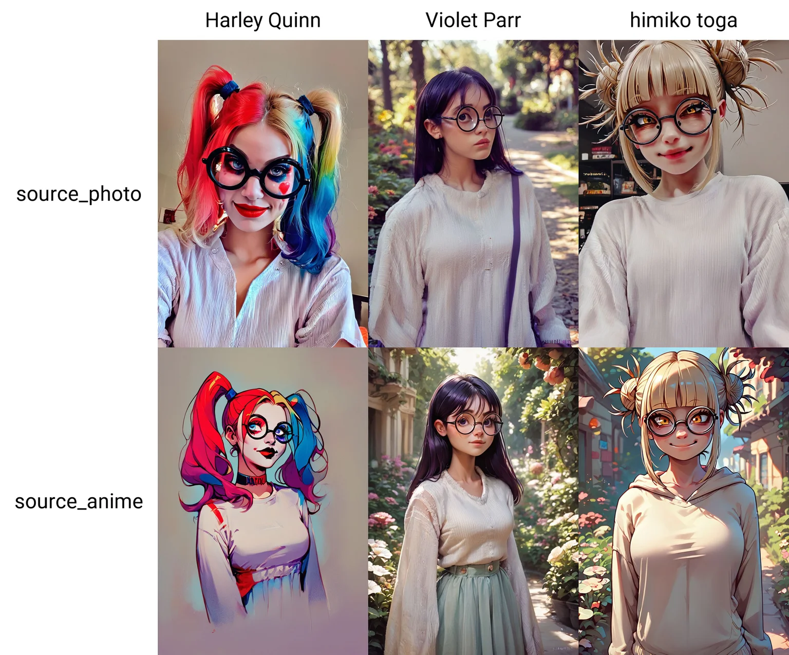 score_9, score_8_up, score_7_up, score_6_up BREAK
source_photo,
1girl, Harley Quinn,
round glasses
<lora:RoundGlassesVs1:1>