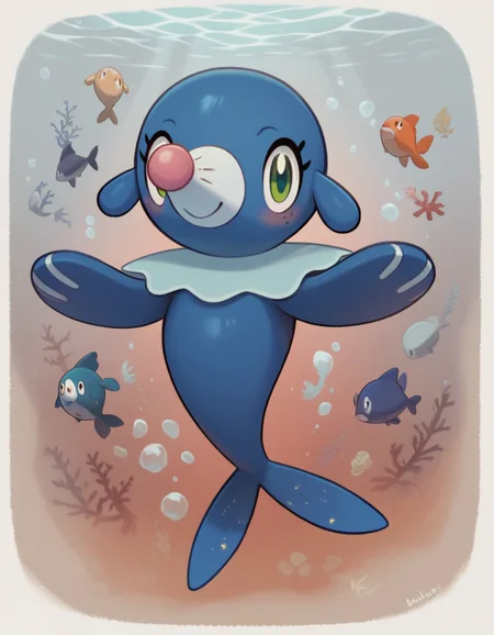 score_9, score_8_up, score_7_up, score_6_up, score_5_up, score_4_up, 1girl, full body, solo,
<lora:Popplio v1:0.8> popplio, blue fur, white snout, pink nose, droopy ears, whisker markings, blue collar, frilled collar, pokemon \(creature\), (seal \(animal\):1.2), green eyes, eyelashes, fish tail, flippers, freckles, light smile, blush, looking at viewer,
(set in a mysterious kelp maze, with thick kelp, hidden paths, strange creatures, ethereal beauty:1.5), underwater, swimming,