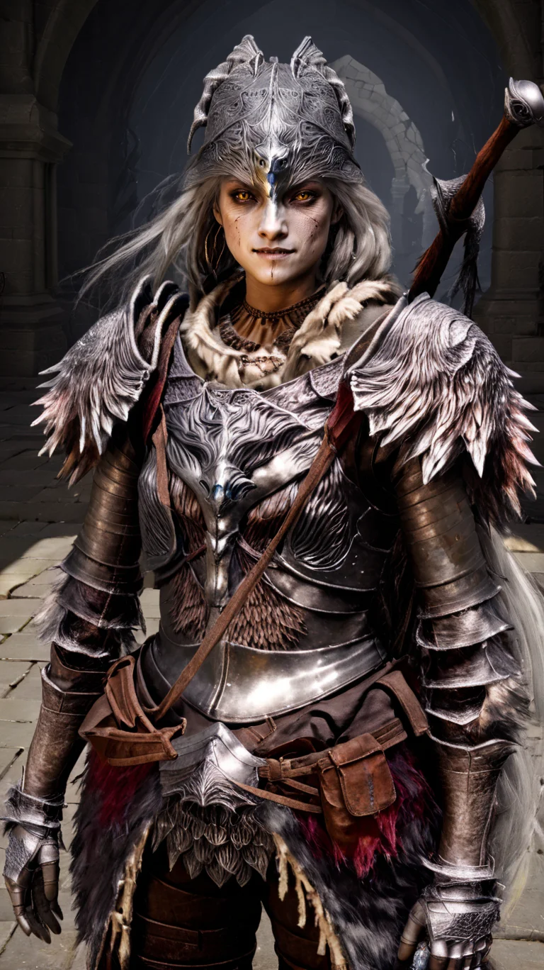 1girl wearing rwolf-outfit,
weapon over shoulder,
looking at viewer,proud, confident, frightening,
enigmatic smile,
epic fantasy,
<lora:armorify:1>
<lora:w3ers:0.8>w3ers,
<lora:Realistic000003_1_2.5DAnime_0.05_Merge1:0.8>
<lora:woafu_plushify_sdxl_v02:1>