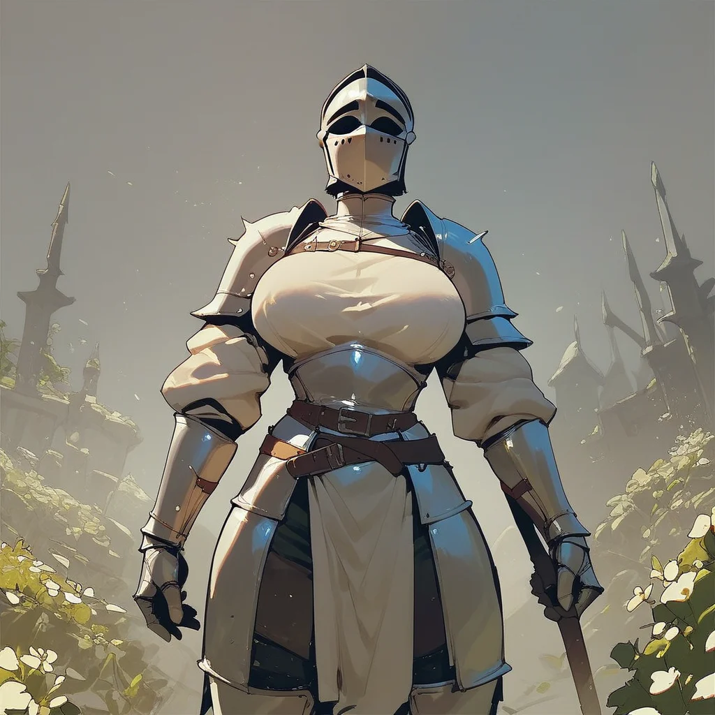 score_9 score_8_up score_7_up, knight, large breasts