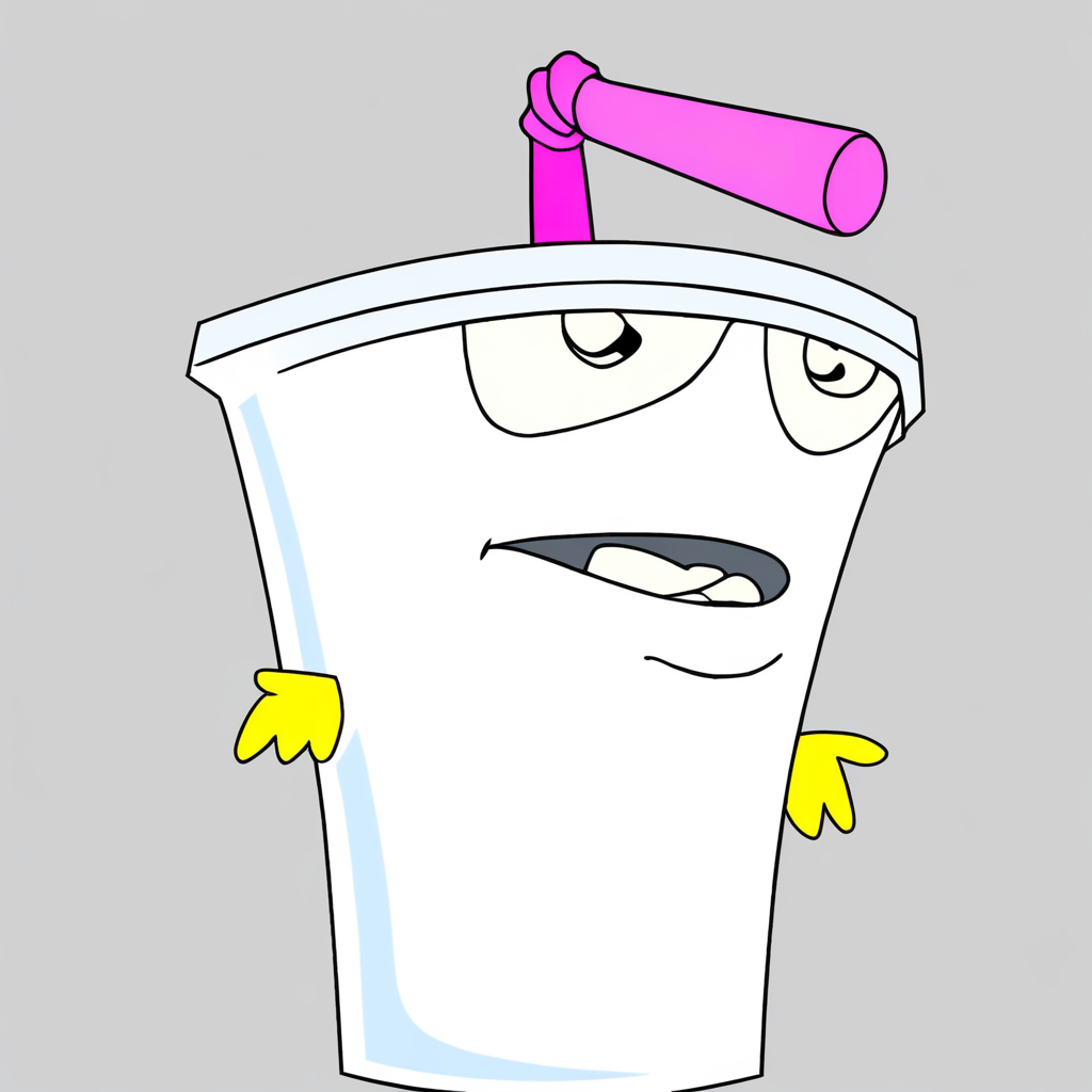 master shake, solo, open mouth