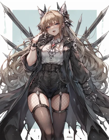 score_9, score_8_up, score_7_up, score_6_up, score_5_up, score_4_up, BREAK source_anime, <lora:Crown:0.7>, <lora:Gothic:0.75>, GothicC