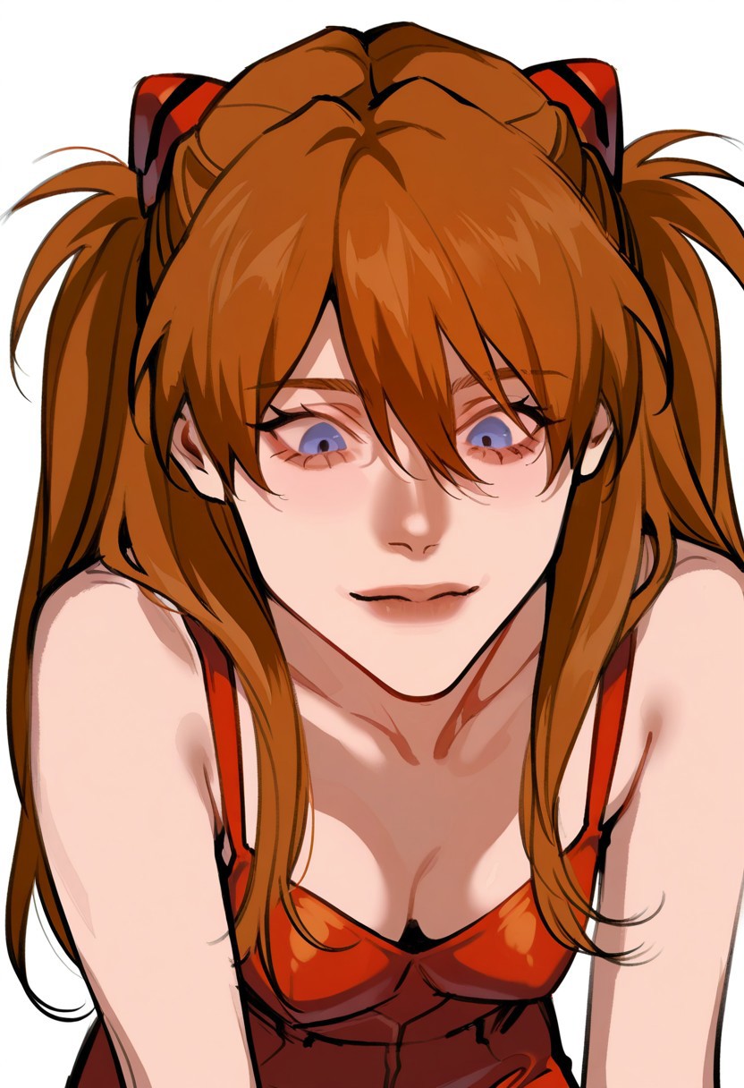 best quality, detailed face, detailed eyes, , solo, 
by kp
by wwdenslow, masterpiece, best quality, newest, absurdres, highres, 1girl, souryuu-asuka-langley, cowboy-shot