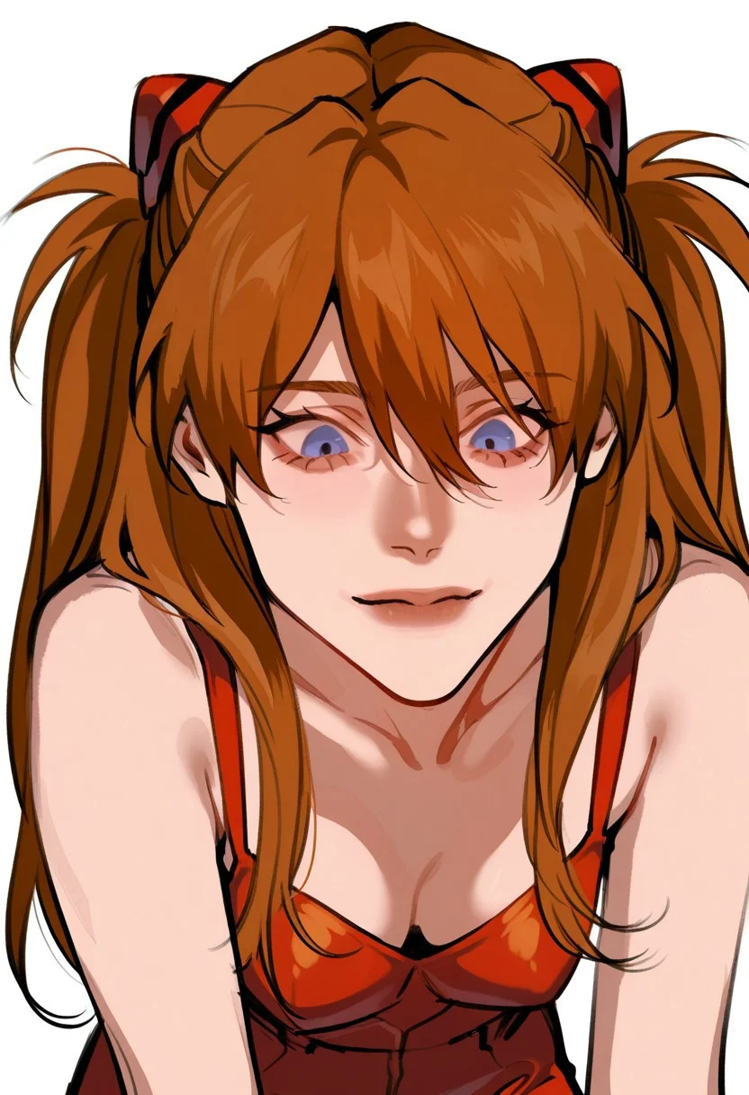 best quality, detailed face, detailed eyes, , solo, 
by kp
by wwdenslow, masterpiece, best quality, newest, absurdres, highres, 1girl, souryuu-asuka-langley, cowboy-shot