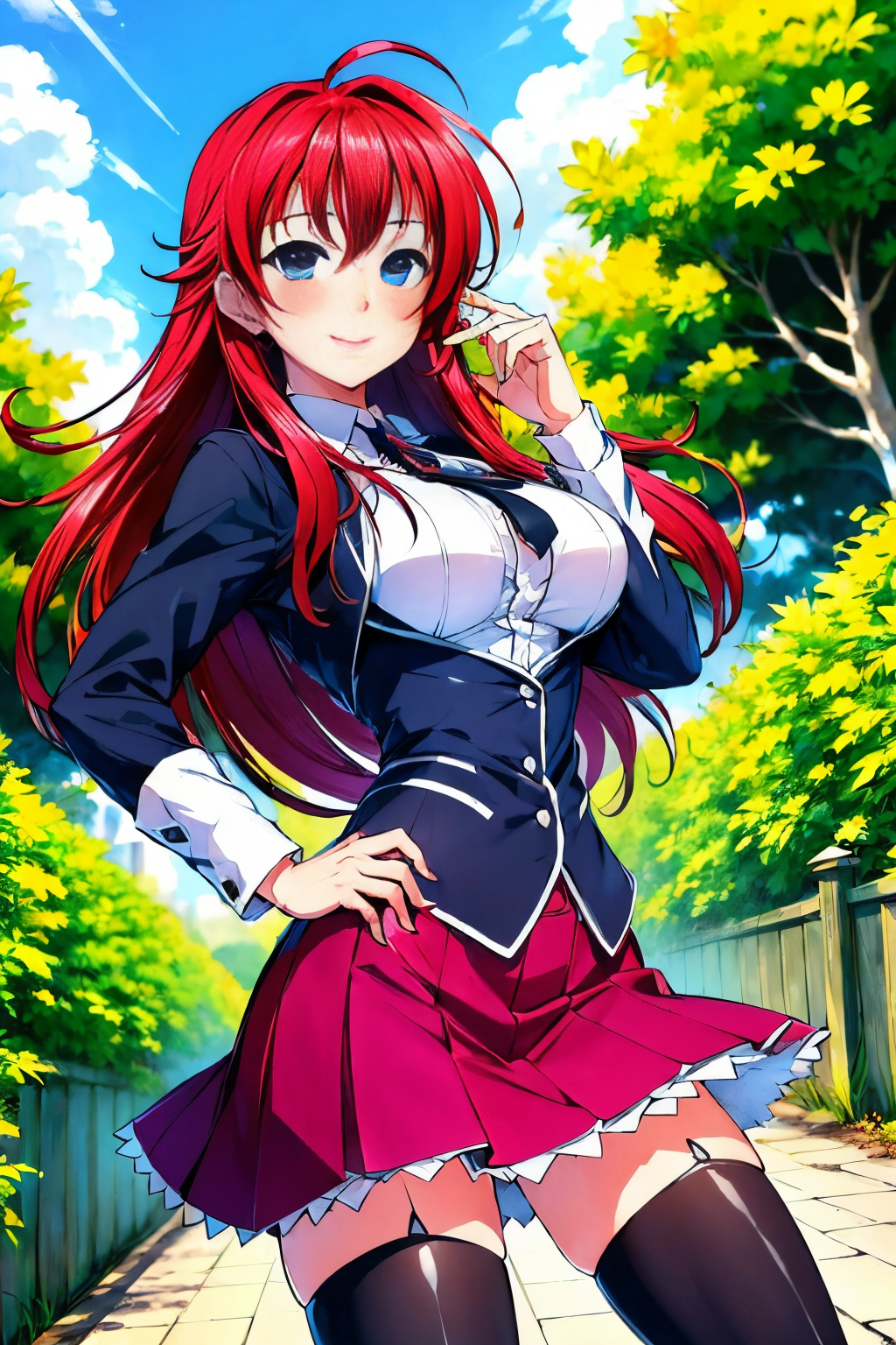 (Realisitc:1.5) woman <lora:EdobRiasGremory_v1.0:0.8>