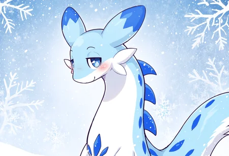 score_9, score_8_up, score_7_up, source_anime BREAK
winter background, snow, ice
Chillet_Palworld, feral, light blue fur, blue eyes, white underbelly, blue back spikes, blue chest markings, blue spots, blue-tipped ears, whiskers, long animal ears, long tail,
standing, half-closed eyes, blush, smile, looking at viewer, smile
detailed background, beautiful scenery
<lora:add-detail-xl:1>
<lora:Chillet_Palworld:1>