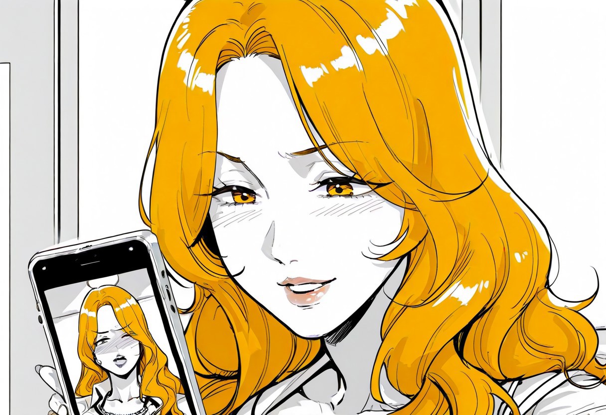 score_9, score_8_up, score_7_up, manga style, black and white, very detailed
40 year old asian female, taking a cellphone picture with a perverted look, solo
Ms@tsuk0