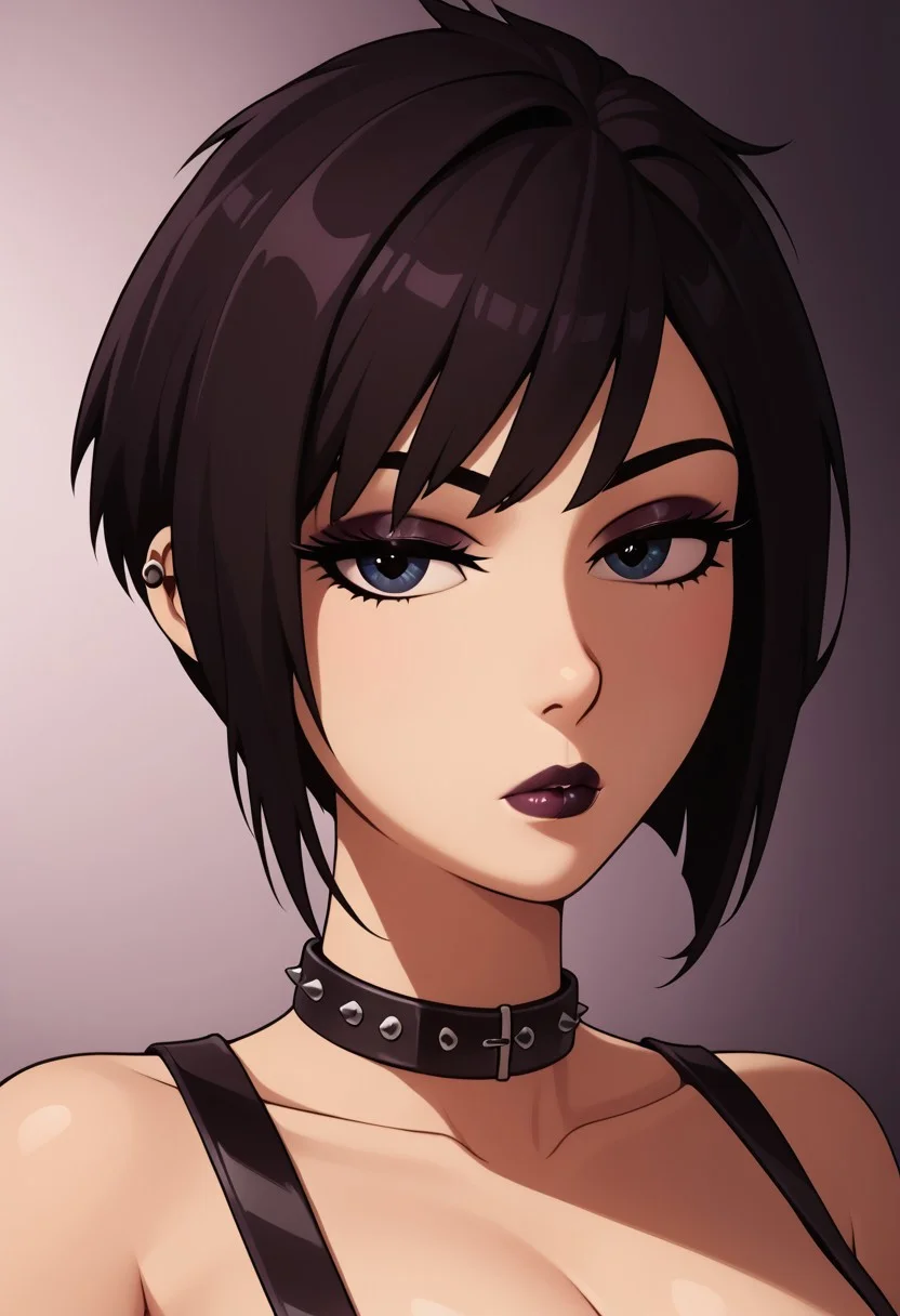 score_9, score_8_up, score_7_up, 1girl, solo,
(Detailed hair, emo hair, beautiful eyes, expressionless), close up chest focus, chest close up, focus on mouth, beautiful lips, pierced nipples,
solo, 1girls, 18 year old, detailed face, jawline, collar, smokey eyes, smooth skin, beige skin, beautiful eyes, choker, collar, collarbone, medium breasts, moonlight, makeup, goth girl, leather cuffs,
detailed background, 4k, masterpiece, best quality, highly detailed, realistic, blender 8k, detailed render