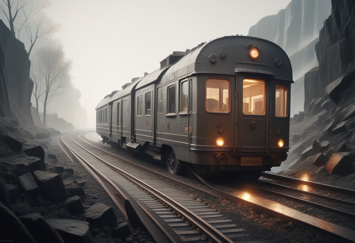 score_9_up, score_8_up, score_7_up, score_6_up, anthracite, coal, glowing, train,