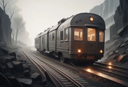 score_9_up, score_8_up, score_7_up, score_6_up, anthracite, coal, glowing, train,