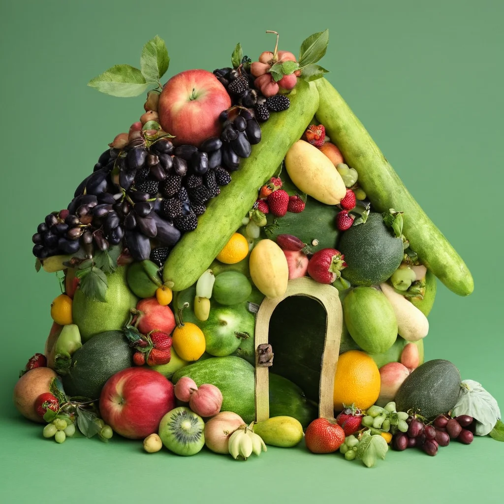 <lora:SDXL_Fruits_Sa_May:1> made from fruits, a house