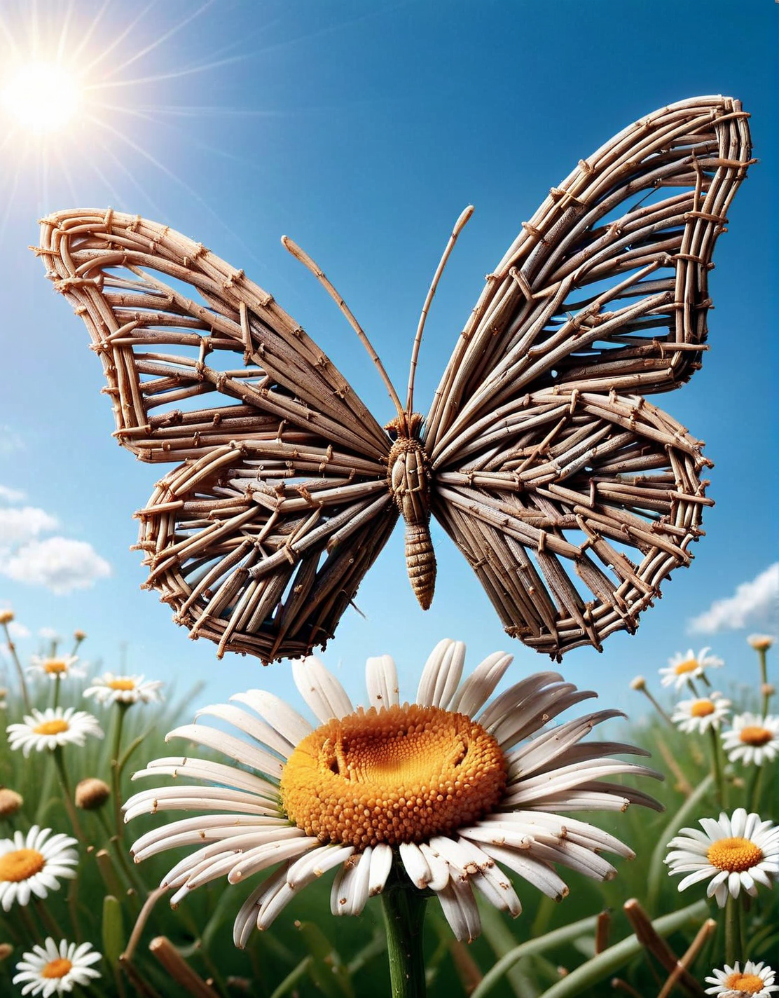 ais-stcks butterfly on a daisy <lora:ais-stcks-sdxl:1>